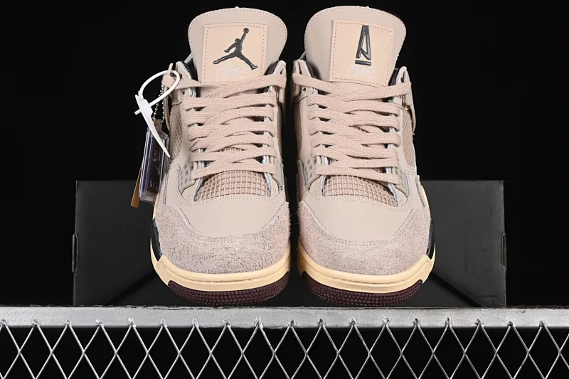All categories Air Jordan Jordan series basketball shoes Air Jordan 4 G version A Ma Maniere x Air Jordan 4 Retro "Fossil Stone" AJ4 Joe 4 Fossil FZ4810-200